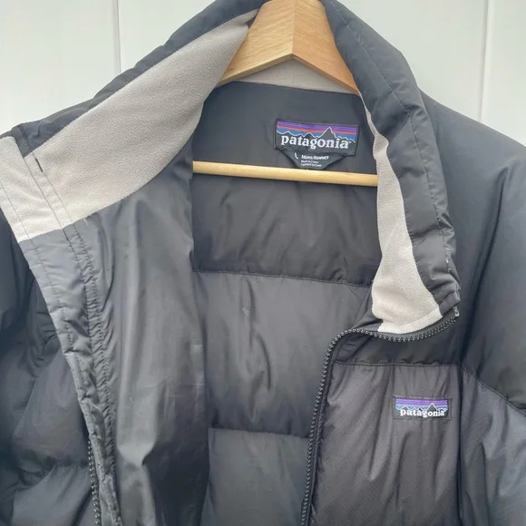 patagonia men’s Black Puffer Jacket - Picture 4 of 7